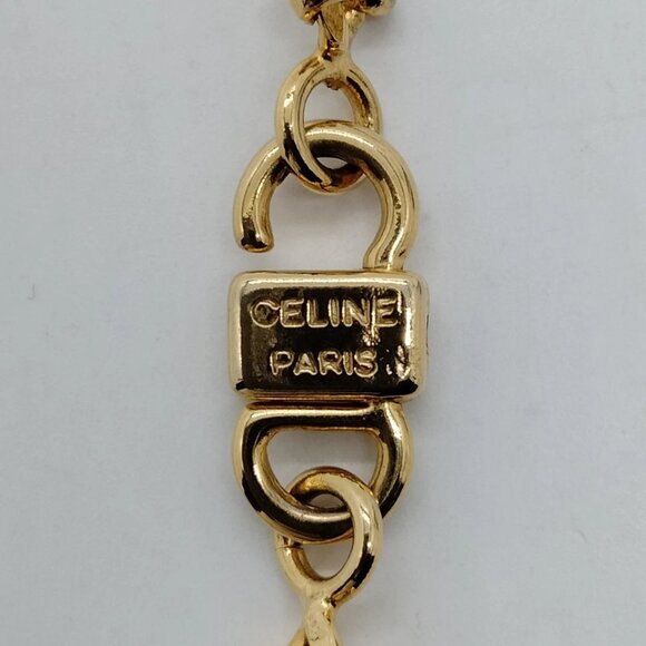 Celine Necklace Gold 297-050725 - Picture 7 of 9